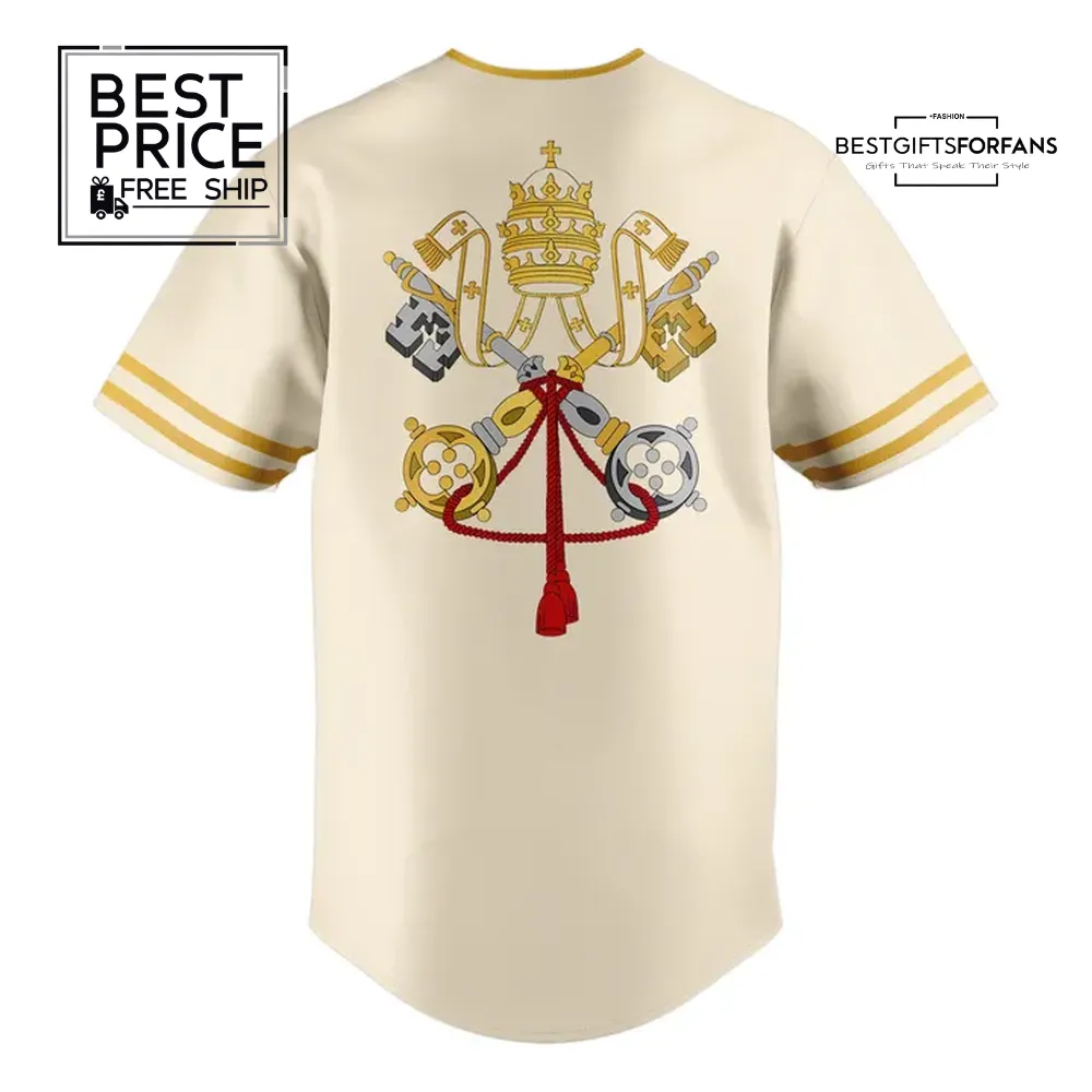 Vatican City Connect Limited Edition Baseball Jersey Vatican City Connect Limited Edition Baseball Jersey