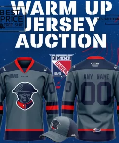Warm Up Jersey Auction Limited Edition Hockey Jersey