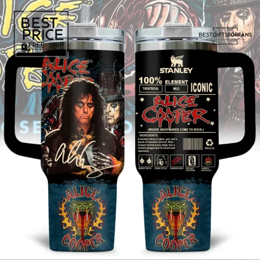 Alice Cooper Limited Edition Stanley Tumbler