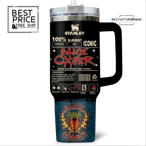 Alice Cooper Limited Edition Stanley Tumbler