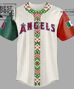Angels 2025 “Mexican Heritage Night” Limited Edition Baseball Jersey