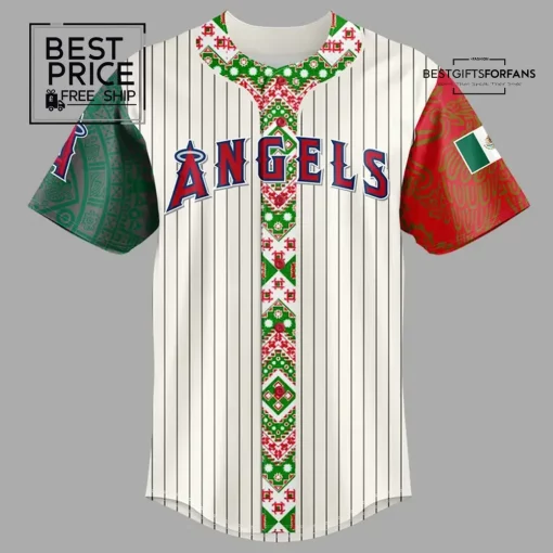 Angels 2025 “Mexican Heritage Night” Limited Edition Baseball Jersey