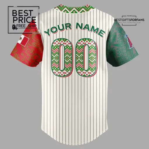 Angels 2025 “Mexican Heritage Night” Limited Edition Baseball Jersey