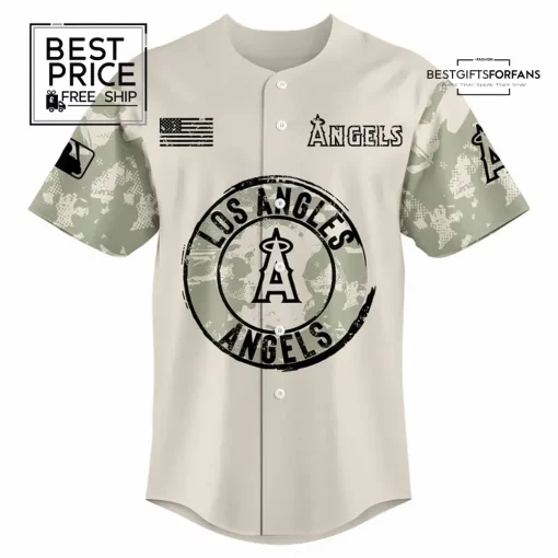 Los Angeles Angels “Armed Forces” Limited Edition Baseball Jersey