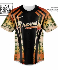 Atlanta Braves Native American Heritage Limited Edition Baseball Jersey