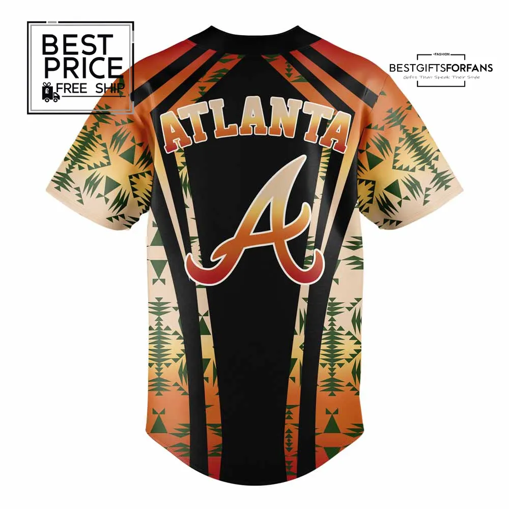Atlanta Braves Native American Heritage Limited Edition Baseball Jersey Atlanta Braves Native American Heritage Limited Edition Baseball Jersey