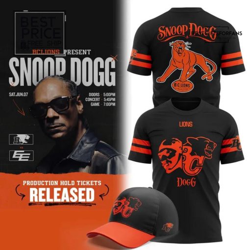 BC Lions x Snoop Dogg 2025 Limited Edition T-Shirt