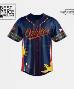 Baltimore Orioles “Filipino Heritage Night” Limited Edition Baseball Jersey
