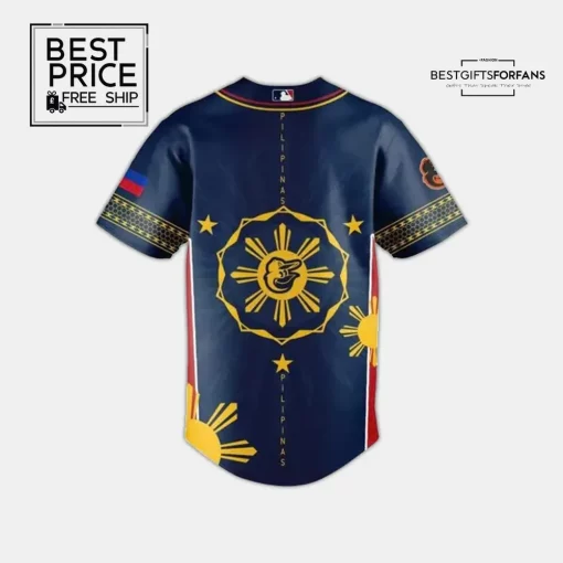 Baltimore Orioles “Filipino Heritage Night” Limited Edition Baseball Jersey