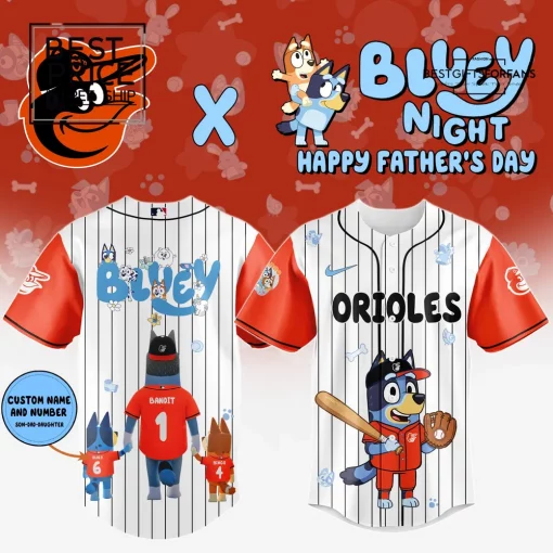 Baltimore Orioles Happy Father’s Day Limited Edition Baseball Jersey