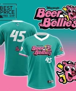 Wisconsin Beer Bellies Limited Edition Football Jersey