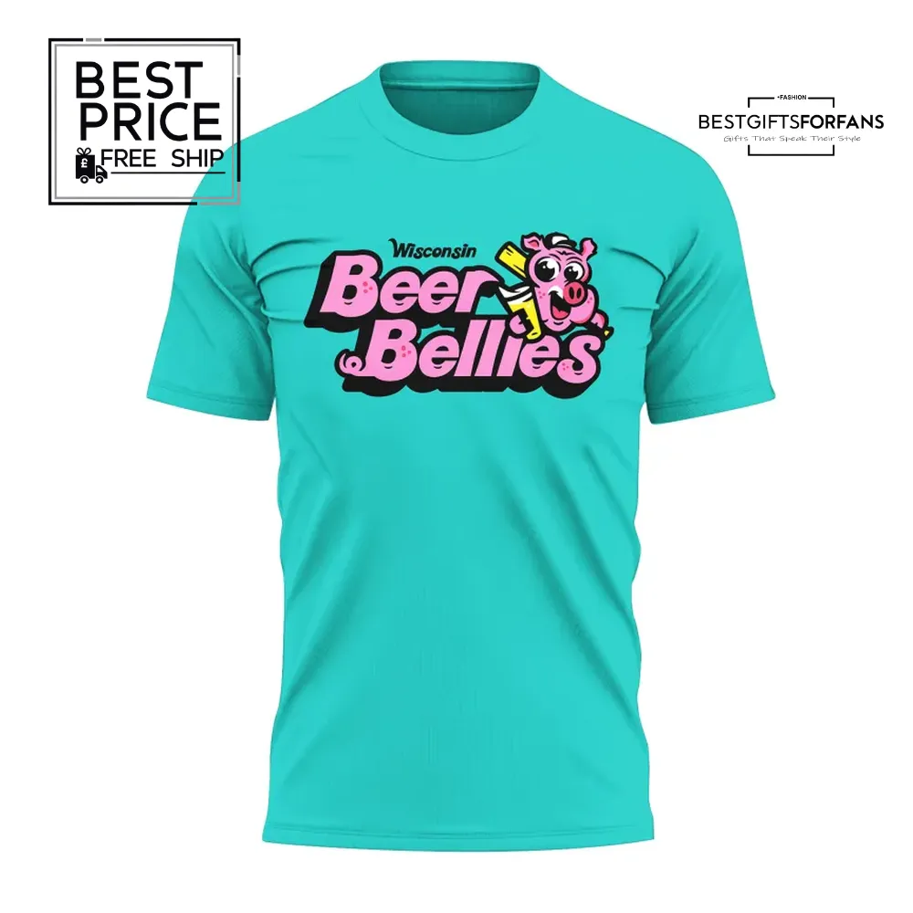 Wisconsin Beer Bellies Limited Edition T-Shirt Wisconsin Beer Bellies Limited Edition T-Shirt