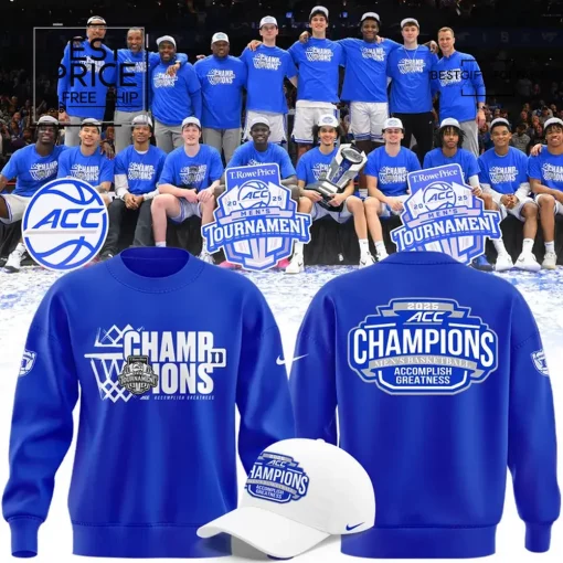 “2025 ACC Men’s Basketball Champions” locker room Limited Edition Sweatshirt