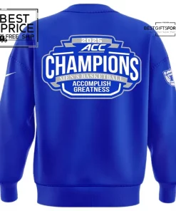 Blue 84 2025 ACC Men's Basketball Conference Tournament Champions Locker Room Sweatshirt 3
