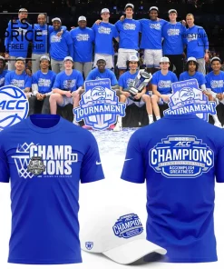  “2025 ACC Men’s Basketball Champions” locker room Limited Edition T-Shirt