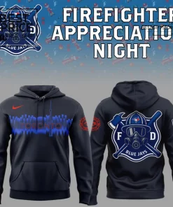 Blue Jays x Firefighter Appreciation Night Limited Edition Hoodie