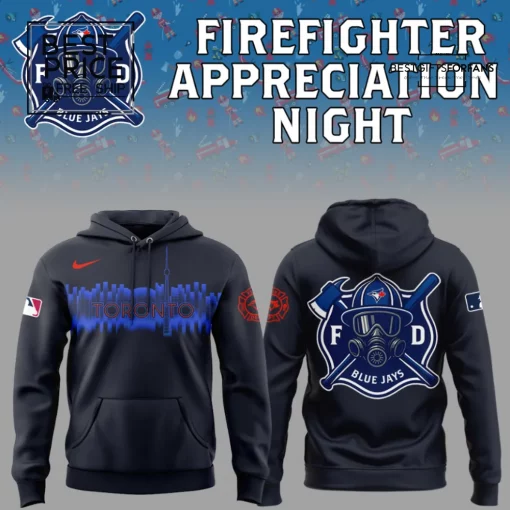 Blue Jays x Firefighter Appreciation Night Limited Edition Hoodie