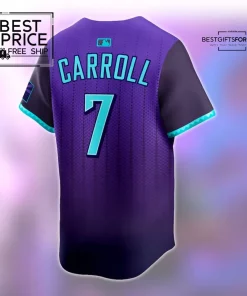 Carroll 7 baseball jersey 1