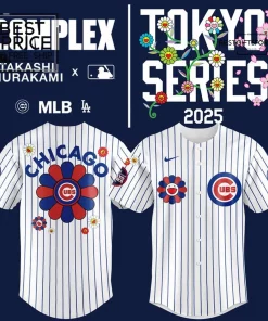  Chicago Cubs 2025 MLB World Tour Tokyo Series Special Edition Baseball Jersey