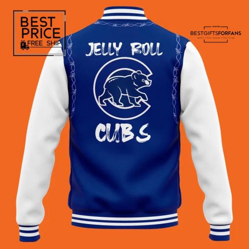  Chicago Cubs x 2025 “Jelly Roll” Wrigley Field Concert Special Edition Baseball Jacket