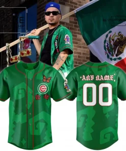 Chicago Cubs x Mexico custom Special Edition Baseball Jersey