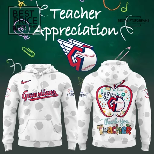 Cleveland Guardians “Happy Teacher Day” Special Edition Hoodie