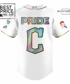 Cleveland Guardians LGBTQ Pride Night 2025 Baseball Jersey 3