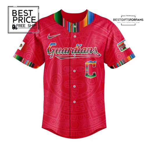 Cleveland Guardians Mexican Heritage Night Limited Edition Baseball Jersey
