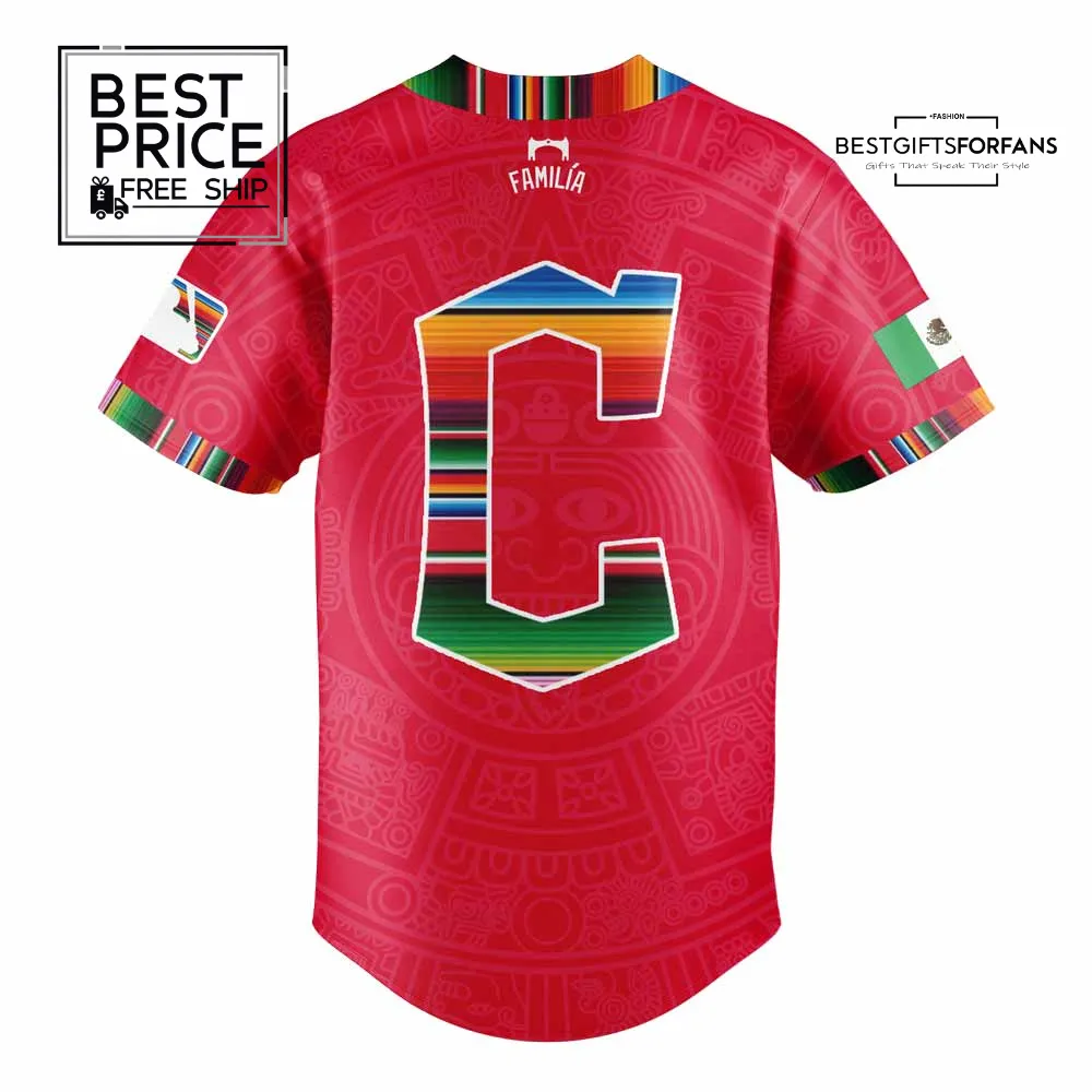 Cleveland Guardians Mexican Heritage Night Limited Edition Baseball Jersey Cleveland Guardians Mexican Heritage Night Limited Edition Baseball Jersey