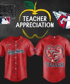 Cleveland Guardians “Teacher Appreciation” Special Edition Baseball Jersey
