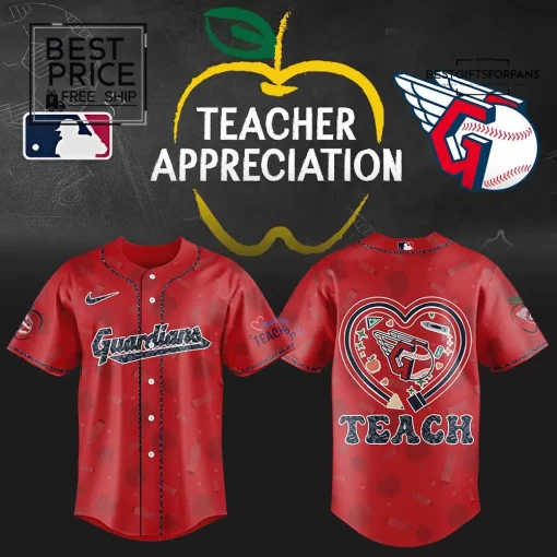 Cleveland Guardians “Teacher Appreciation” Special Edition Baseball Jersey