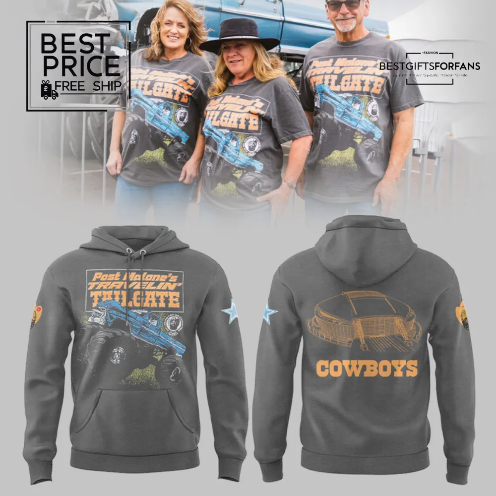 Post Malone's Tailgate Cowboys Special Edition Hoodie Post Malone's Tailgate Cowboys Special Edition Hoodie