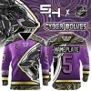 Metallic Chicago Metallica-themed Limited Edition Hockey Jersey