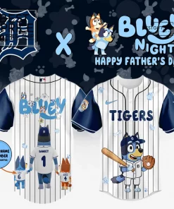 Detroit Tigers Happy Father’s Day Limited Edition Baseball Jersey