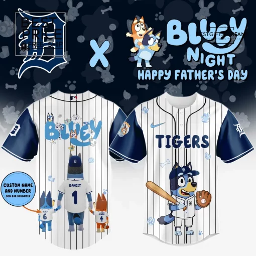 Detroit Tigers Happy Father’s Day Limited Edition Baseball Jersey