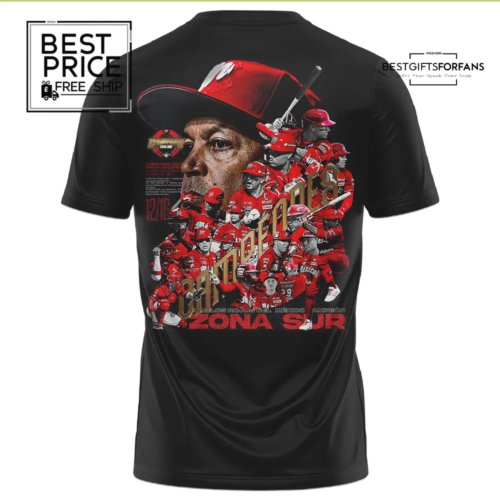 Diablos Rojos del México CAMPEONES Limited Edition T-Shirt Diablos Rojos del México CAMPEONES Limited Edition T-Shirt