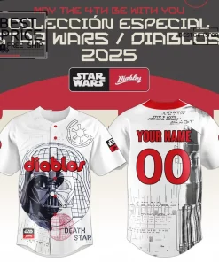 Diablos Rojos del México x Star Wars Special Edition Baseball Jersey