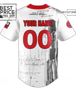 Diablos Rojos del México x Star War New Custom Jersey 2025 Limited Editions 3