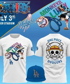 Dodgers x 2025 ONE PIECE Night Limited Edition T-Shirt