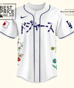 Dodgers x Takashi Murakami Limited Edition Baseball Jersey