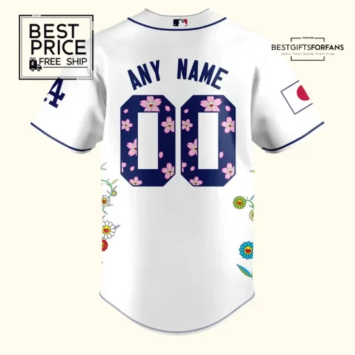 Dodgers x Takashi Murakami Limited Edition Baseball Jersey