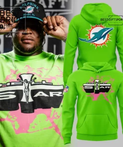  Miami Dolphins Green Special Edition Hoodie