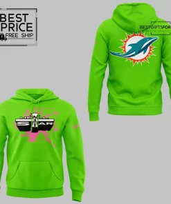  Miami Dolphins Green Special Edition Hoodie