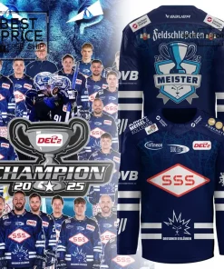 Dresdner Eislöwen DEL2 championship Limited Edition Hockey Jersey