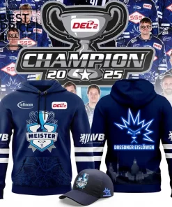 Dresdner Eislöwen DEL2 championship Special Edition Hoodie