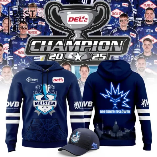 Dresdner Eislöwen DEL2 championship Special Edition Hoodie