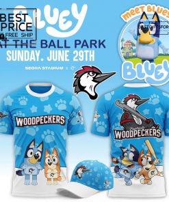 Fayetteville Woodpeckers x Bluey Day Limited Edition T-Shirt