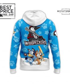 Fayetteville Woodpeckers x Bluey Day Special Edition Hoodie 3