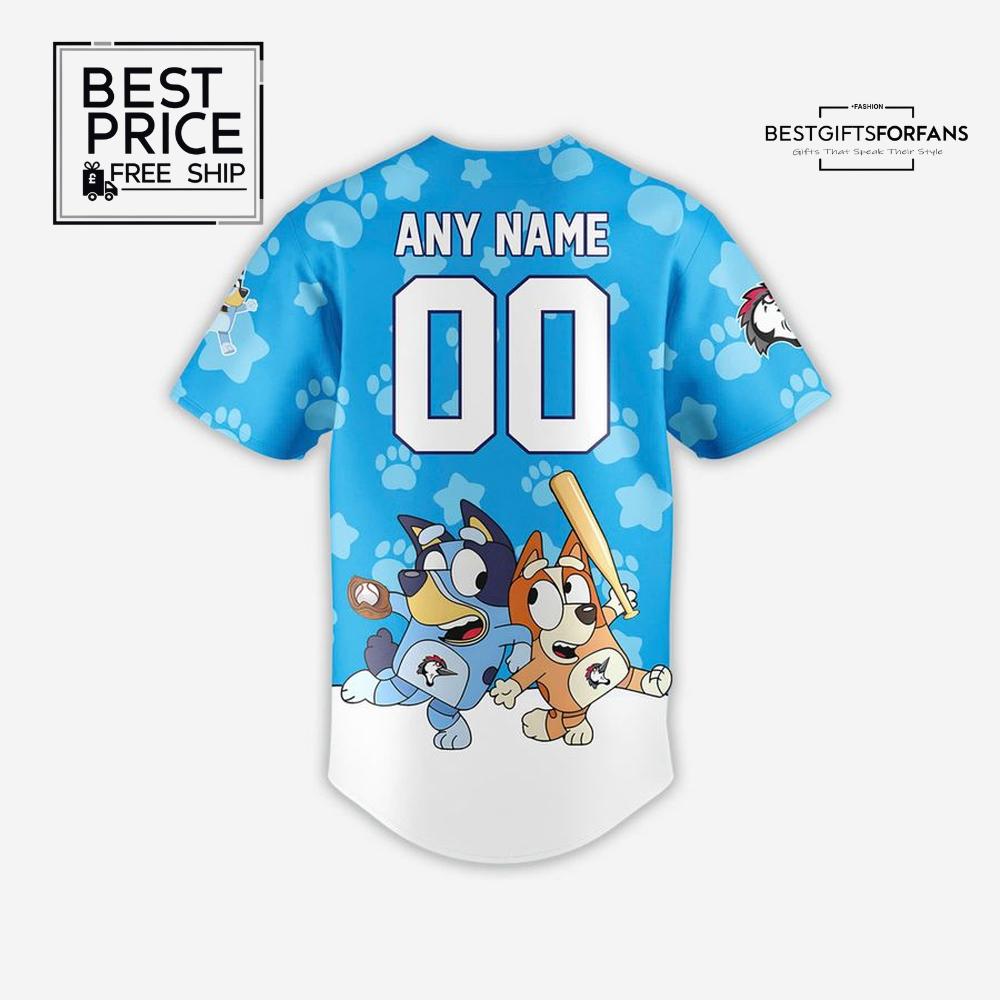 Fayetteville Woodpeckers x Bluey Limited Edition Baseball Jersey