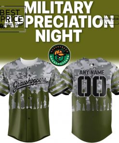 Greensboro Grasshoppers x Military Day Limited Edition Baseball Jersey